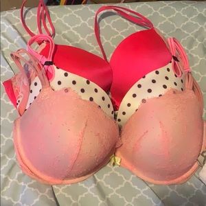 3 Victoria Secret 38DD Bras
